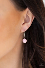 Load image into Gallery viewer, Paparazzi Its A Celebration - Pink - Silver Beads Cluster - Silver Chain Necklace &amp; Earrings - $5 Jewelry With Ashley Swint