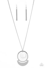 Load image into Gallery viewer, PRE-ORDER - Paparazzi Moonlight Sailing - White - Necklace &amp; Earrings - $5 Jewelry with Ashley Swint