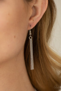 PRE-ORDER - Paparazzi Moonlight Sailing - White - Necklace & Earrings - $5 Jewelry with Ashley Swint