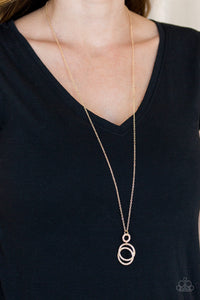 PRE-ORDER - Paparazzi Timeless Trio - Gold - Necklace & Earrings - $5 Jewelry with Ashley Swint