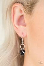 Load image into Gallery viewer, Paparazzi Twinkling Trinkets - Black Seed Beads - Earrings - $5 Jewelry With Ashley Swint