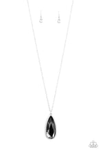 Load image into Gallery viewer, Paparazzi Watch Out For REIGN - Silver - Necklace &amp; Earrings - $5 Jewelry with Ashley Swint