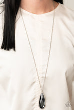 Load image into Gallery viewer, Paparazzi Watch Out For REIGN - Silver - Necklace &amp; Earrings - $5 Jewelry with Ashley Swint