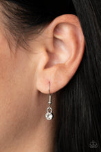 Load image into Gallery viewer, Paparazzi Watch Out For REIGN - Silver - Necklace &amp; Earrings - $5 Jewelry with Ashley Swint