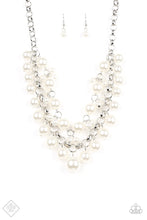 Load image into Gallery viewer, Paparazzi BALLROOM Service - White Pearls - Necklace - Trend Blend Fashion Fix - May 2019 - $5 Jewelry With Ashley Swint