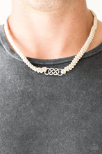 Load image into Gallery viewer, Paparazzi Just In MARITIME - White - Urban Necklace - $5 Jewelry With Ashley Swint