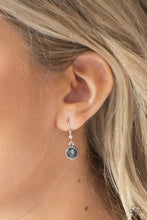 Load image into Gallery viewer, Paparazzi Starlit Socials - Silver - Smoky Rhinestones Necklace and matching Earrings - $5 Jewelry with Ashley Swint