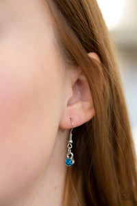 PRE-ORDER - Paparazzi Gather Around Gorgeous - Blue - Necklace & Earrings - $5 Jewelry with Ashley Swint