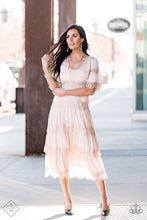Load image into Gallery viewer, Paparazzi Go-Getter Gleam - White Pearls, Rhinestones - Necklace &amp; Earrings - Trend Blend / Fashion Fix Exclusive January 2021 - $5 Jewelry with Ashley Swint