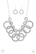 Load image into Gallery viewer, Paparazzi Jammin Jungle - Silver Necklace - Trend Blend Fashion Fix Exclusive June 2019 - $5 Jewelry With Ashley Swint