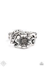 Load image into Gallery viewer, PRE-ORDER - Paparazzi Oceanside Orchard - Silver - Ring - Trend Blend / Fashion Fix Exclusive May 2021 - $5 Jewelry with Ashley Swint