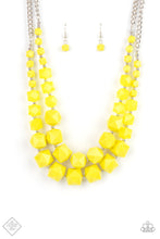 Load image into Gallery viewer, PRE-ORDER - Paparazzi Summer Excursion - Yellow Necklace - Trend Blend Fashion Fix Exclusive - July 2021 - $5 Jewelry with Ashley Swint