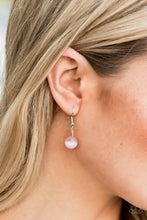 Load image into Gallery viewer, Paparazzi Tasseled Tranquility - Pink - Cat's Eye Moonstone - Necklace - Fashion Fix Exclusive October 2019 - $5 Jewelry With Ashley Swint