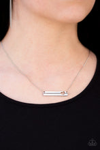 Load image into Gallery viewer, Paparazzi Sending All My Love - Silver - Airy Heart Cutout - Necklace and matching Earrings - $5 Jewelry With Ashley Swint