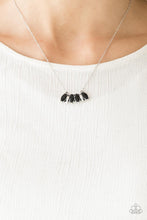 Load image into Gallery viewer, Paparazzi Deco Decadence - Black - Necklace and matching Earrings - $5 Jewelry With Ashley Swint
