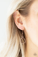 Load image into Gallery viewer, Paparazzi Going For Grit - Copper - Necklace &amp; Earrings - $5 Jewelry with Ashley Swint