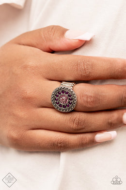 Paparazzi Grove Trove - Purple - Ring - Fashion Fix November 2021 - $5 Jewelry with Ashley Swint
