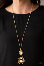 Load image into Gallery viewer, Paparazzi Hook, VINE, and Sinker - Gold - Necklace and matching Earrings - $5 Jewelry with Ashley Swint