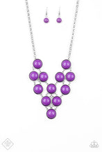 Load image into Gallery viewer, Paparazzi Pop-YOU-lar Demand - Purple Bead - Silver Necklace - Trend Blend / Fashion Fix Exclusive July 2019 - $5 Jewelry With Ashley Swint
