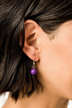 Load image into Gallery viewer, Paparazzi Pop-YOU-lar Demand - Purple Bead - Silver Necklace - Trend Blend / Fashion Fix Exclusive July 2019 - $5 Jewelry With Ashley Swint