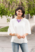 Load image into Gallery viewer, Paparazzi Pop-YOU-lar Demand - Purple Bead - Silver Necklace - Trend Blend / Fashion Fix Exclusive July 2019 - $5 Jewelry With Ashley Swint