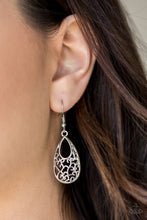 Load image into Gallery viewer, Paparazzi Always Be VINE - Silver - Teardrop Earrings - $5 Jewelry With Ashley Swint