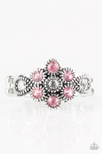 Load image into Gallery viewer, Paparazzi Garland Glamour - Pink Rhinestones - Ring - $5 Jewelry With Ashley Swint