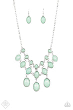 Load image into Gallery viewer, Paparazzi Mermaid Marmalade - Green Spearmint Gems Necklace - Trend Blend Fashion Fix - May 2019 - $5 Jewelry With Ashley Swint