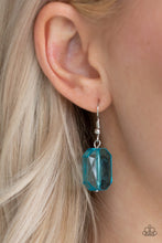 Load image into Gallery viewer, Paparazzi ICE Versa - Blue Acrylic - Necklace &amp; Earrings - $5 Jewelry with Ashley Swint