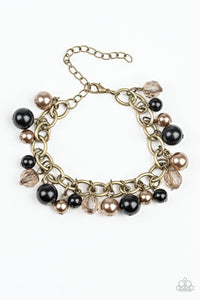 Paparazzi Grit and Glamour - Black - Bracelet - $5 Jewelry With Ashley Swint