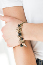 Load image into Gallery viewer, Paparazzi Grit and Glamour - Black - Bracelet - $5 Jewelry With Ashley Swint