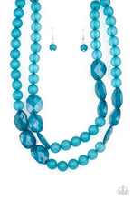 Load image into Gallery viewer, Paparazzi Arctic Art - Blue - Necklace &amp; Earrings - $5 Jewelry with Ashley Swint