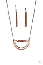 Load image into Gallery viewer, Paparazzi Artificial Arches - Copper - Necklace &amp; Earrings - $5 Jewelry with Ashley Swint