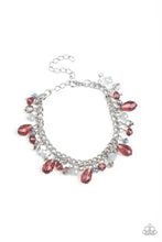 Load image into Gallery viewer, Paparazzi Catwalk Crawl - Purple - Gray Beading - Silver Chain - Bracelet - $5 Jewelry with Ashley Swint
