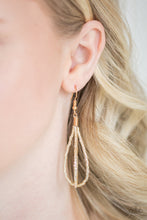 Load image into Gallery viewer, Paparazzi Catwalk Queen - Gold - Seed Beads - Necklace &amp; Earrings - $5 Jewelry with Ashley Swint