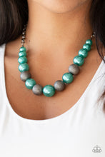 Load image into Gallery viewer, Paparazzi Color Me CEO - Green - Pearly Beads - Necklace &amp; Earrings - $5 Jewelry with Ashley Swint