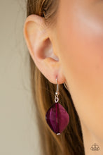 Load image into Gallery viewer, Paparazzi Colorful Couture - Purple - Silver Chain Necklace &amp; Earrings - $5 Jewelry with Ashley Swint