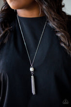 Load image into Gallery viewer, Paparazzi Diva Dance Party - White - Necklace &amp; Earrings - $5 Jewelry with Ashley Swint