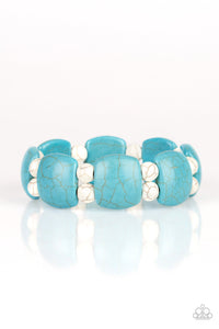 Paparazzi Dont Be So NOMADIC! - Multi - Turquoise Stones - Bracelet - $5 Jewelry With Ashley Swint