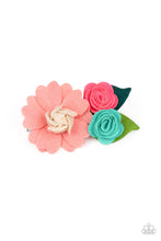 Load image into Gallery viewer, Paparazzi Flower Patch Posh - Multi Pink - Adorable Hair Clip - $5 Jewelry with Ashley Swint