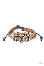 Load image into Gallery viewer, Paparazzi Hello Hiker - Brown Leather - Urban Bracelet - $5 Jewelry With Ashley Swint