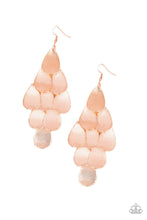 Load image into Gallery viewer, Paprazzi Iconic Illumination - Copper - Teardrops - Cascade Earrings - $5 Jewelry with Ashley Swint