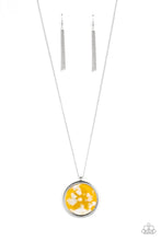 Load image into Gallery viewer, Paparazzi Its POP Secret! - Yellow - and White Tortoise Shell - Necklace &amp; Earrings - $5 Jewelry with Ashley Swint