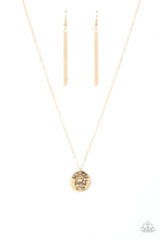 Load image into Gallery viewer, Paparazzi Let Your Light So Shine - Gold - Inspirational Necklace &amp; Earrings - $5 Jewelry with Ashley Swint