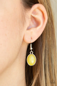Paparazzi Mermaid Marmalade - Yellow Gems - Necklace & Earrings - $5 Jewelry with Ashley Swint