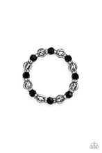 Load image into Gallery viewer, Paparazzi Metro Squad - Black Rhinestone Beads - Bracelet - $5 Jewelry With Ashley Swint