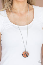 Load image into Gallery viewer, Paparazzi Sahara Equinox - Orange - Faux Stone - Necklace &amp; Earrings - $5 Jewelry with Ashley Swint