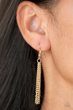 Load image into Gallery viewer, Paparazzi Shimmer Sensei - Gold - Necklace &amp; Earrings - $5 Jewelry with Ashley Swint