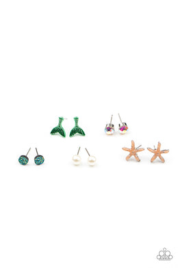 PAPARAZZI UNDER THE SEA KIDS $5 POST EARRING PACK - $5 Jewelry with Ashley Swint