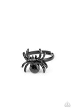 Load image into Gallery viewer, Paparazzi Starlet Shimmer Rings - 10 - Halloween - Spiders! Red, Orange, White, Black &amp; Purple - $5 Jewelry with Ashley Swint
